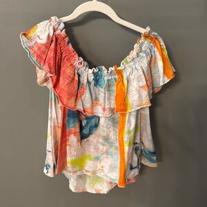 Anthropologie Off the Shoulder Top